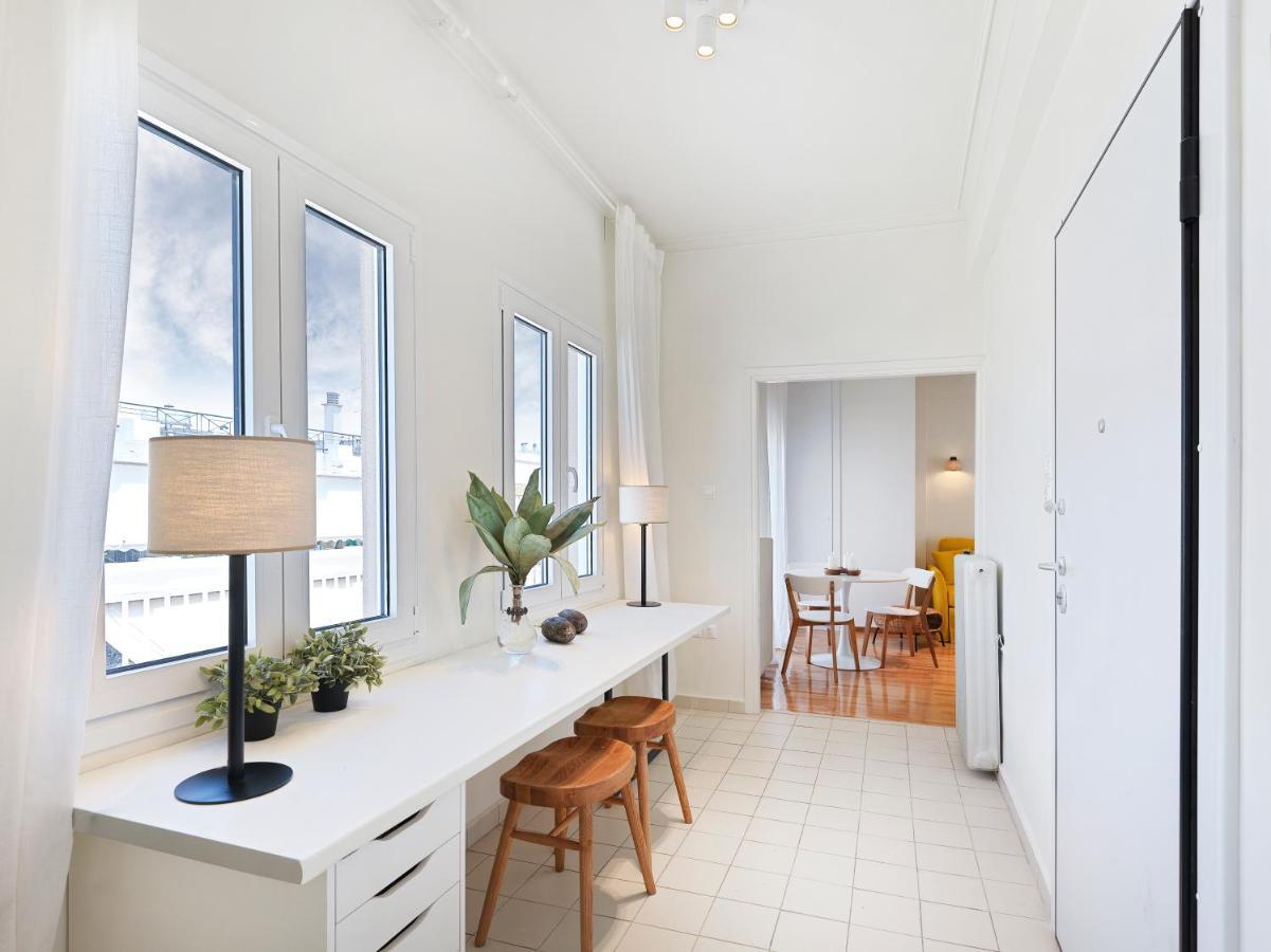 Modern Penthouse Overlooking Halkis Chalkida Ngoại thất bức ảnh