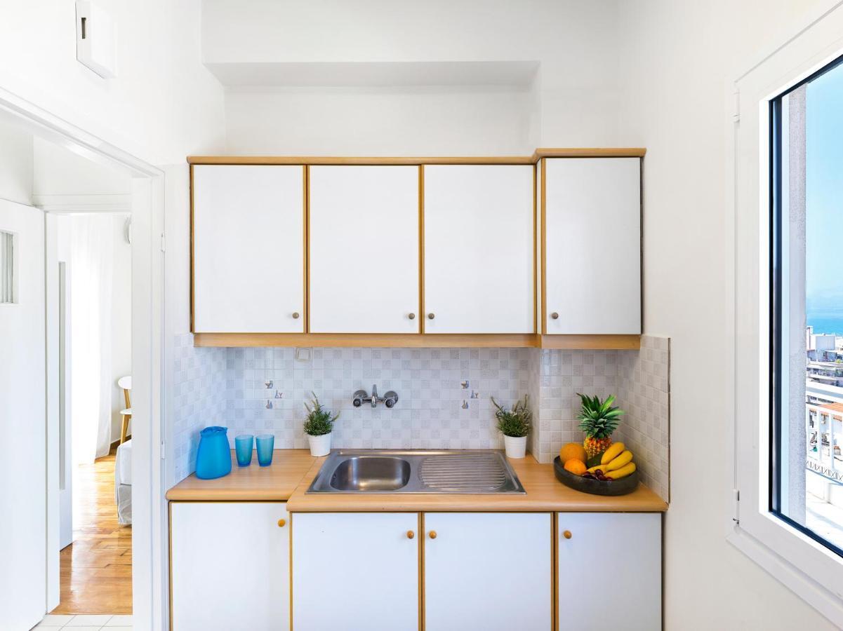 Modern Penthouse Overlooking Halkis Chalkida Ngoại thất bức ảnh